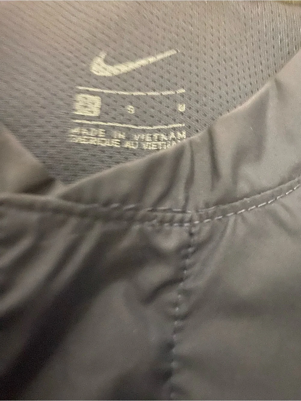 Nike Men’s Navy Short-Sleeve Athletic Pullover with Light Blue Logo